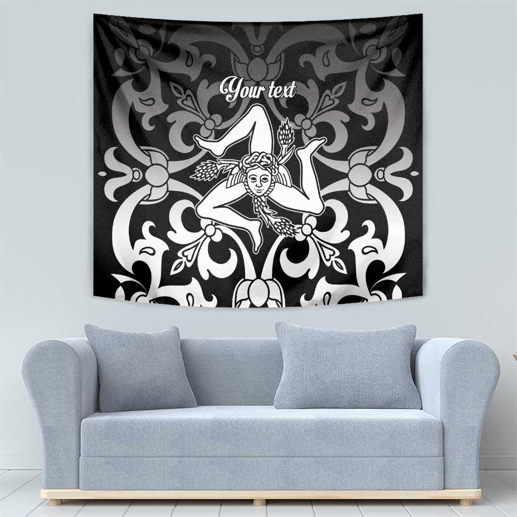 Personalized Italy Trinacria Sicily Tapestry - Wonder Print Shop