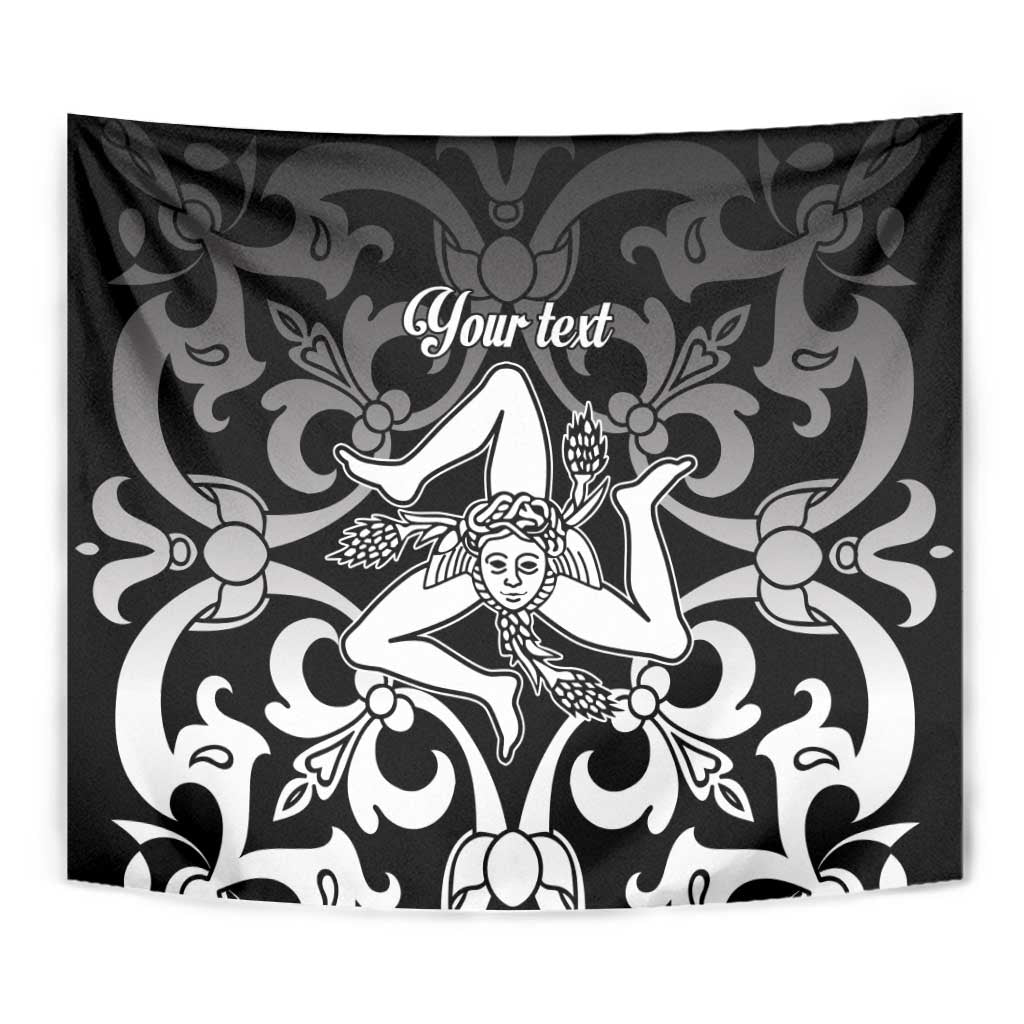 Personalized Italy Trinacria Sicily Tapestry - Wonder Print Shop