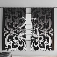 Personalized Italy Trinacria Sicily Window Curtain - Wonder Print Shop