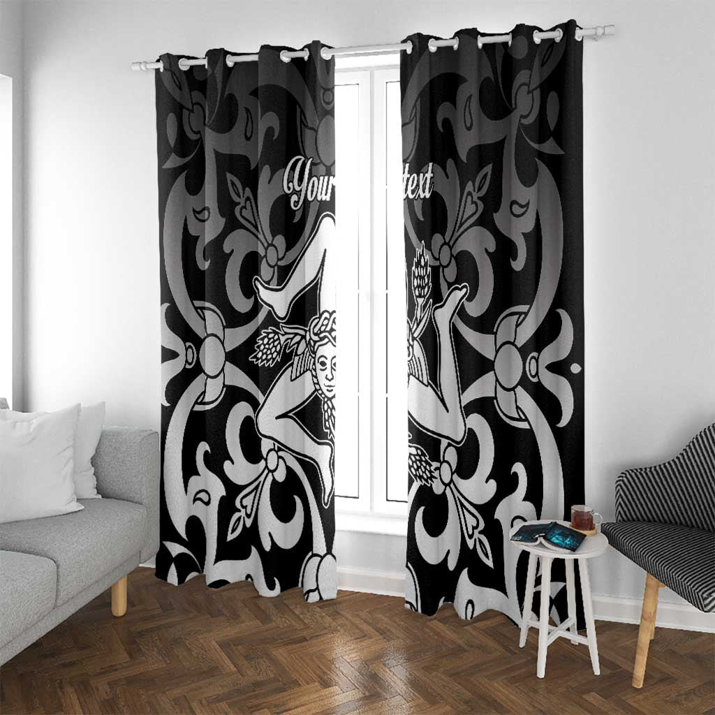 Personalized Italy Trinacria Sicily Window Curtain - Wonder Print Shop