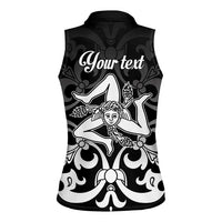 Personalized Italy Trinacria Sicily Women Sleeveless Polo Shirt - Wonder Print Shop