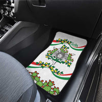 Sicilian Triskelion Car Mats with Cactus and Lemons LT9 - Wonder Print Shop