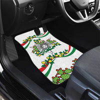 Sicilian Triskelion Car Mats with Cactus and Lemons LT9 - Wonder Print Shop