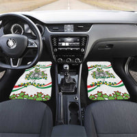 Sicilian Triskelion Car Mats with Cactus and Lemons LT9 - Wonder Print Shop