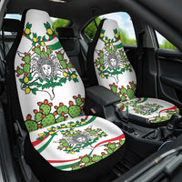 Sicilian Triskelion Car Seat Cover with Cactus and Lemons LT9 - Wonder Print Shop