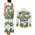 Sicilian Triskelion Couples Matching Tank Maxi Dress and Long Sleeve Button Shirt with Cactus and Lemons LT9 - Wonder Print Shop