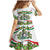Sicilian Triskelion Family Matching Mermaid Dress and Hawaiian Shirt with Cactus and Lemons LT9 - Wonder Print Shop