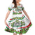 Sicilian Triskelion Family Matching Off The Shoulder Long Sleeve Dress and Hawaiian Shirt with Cactus and Lemons - Wonder Print Shop