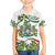 Sicilian Triskelion Family Matching Off Shoulder Maxi Dress and Hawaiian Shirt with Cactus and Lemons LT9 - Wonder Print Shop