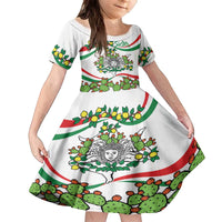 Sicilian Triskelion Family Matching Puletasi and Hawaiian Shirt with Cactus and Lemons - Wonder Print Shop