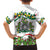 Sicilian Triskelion Family Matching Short Sleeve Bodycon Dress and Hawaiian Shirt with Cactus and Lemons - Wonder Print Shop