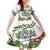 Sicilian Triskelion Family Matching Short Sleeve Bodycon Dress and Hawaiian Shirt with Cactus and Lemons - Wonder Print Shop