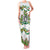 Sicilian Triskelion Family Matching Tank Maxi Dress and Hawaiian Shirt with Cactus and Lemons - Wonder Print Shop