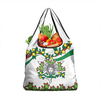 Sicilian Triskelion Grocery Bag with Cactus and Lemons