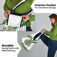 Sicilian Triskelion Grocery Bag with Cactus and Lemons