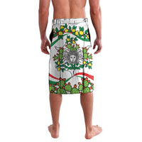 Sicilian Triskelion Lavalava with Cactus and Lemons - Wonder Print Shop