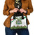 Sicilian Triskelion Shoulder Handbag with Cactus and Lemons