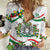 Sicilian Triskelion Women Casual Shirt with Cactus and Lemons - Wonder Print Shop