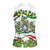 Sicilian Triskelion Women Sleeveless Polo Shirt with Cactus and Lemons - Wonder Print Shop