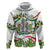Sicilian Triskelion Zip Hoodie with Cactus and Lemons - Wonder Print Shop