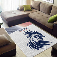 Custom France Football Area Rug Les Bleus Rooster Sporty Style LT9 - Wonder Print Shop