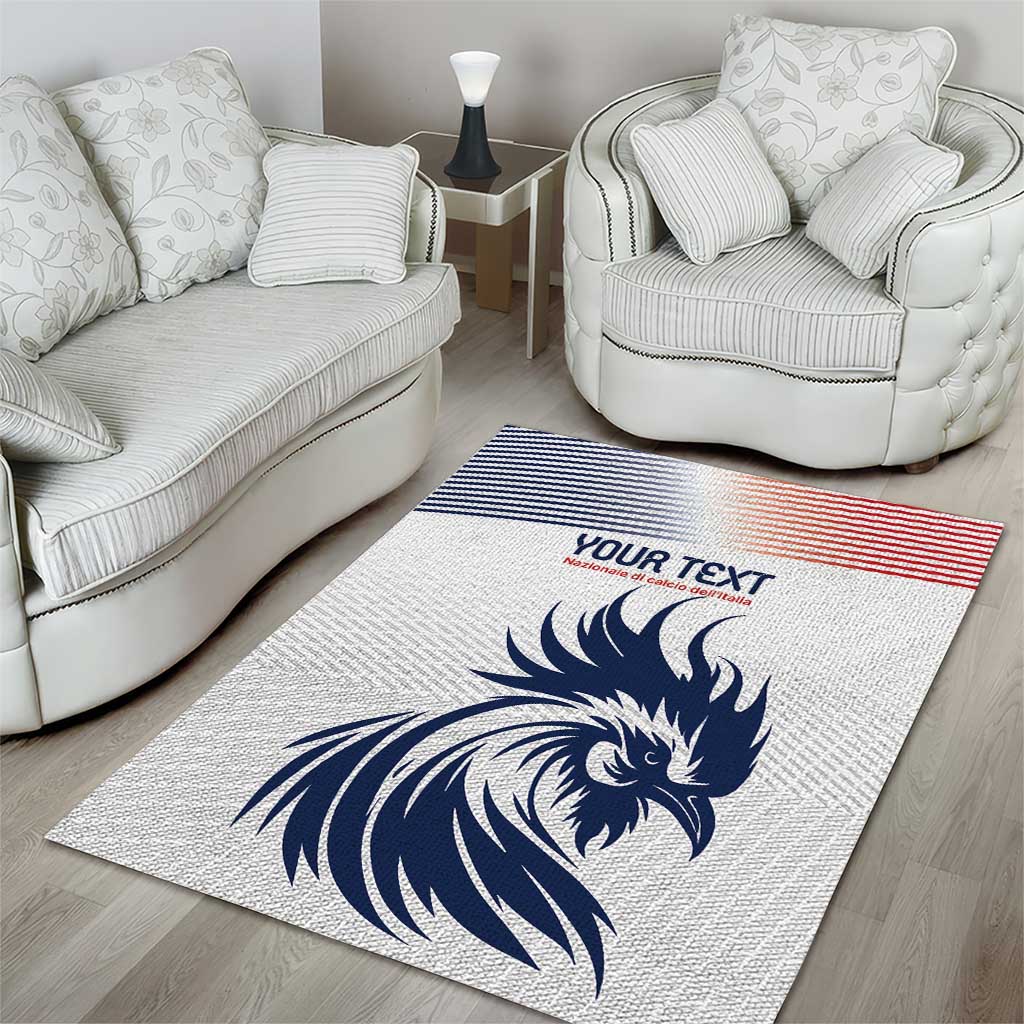 Custom France Football Area Rug Les Bleus Rooster Sporty Style LT9 - Wonder Print Shop