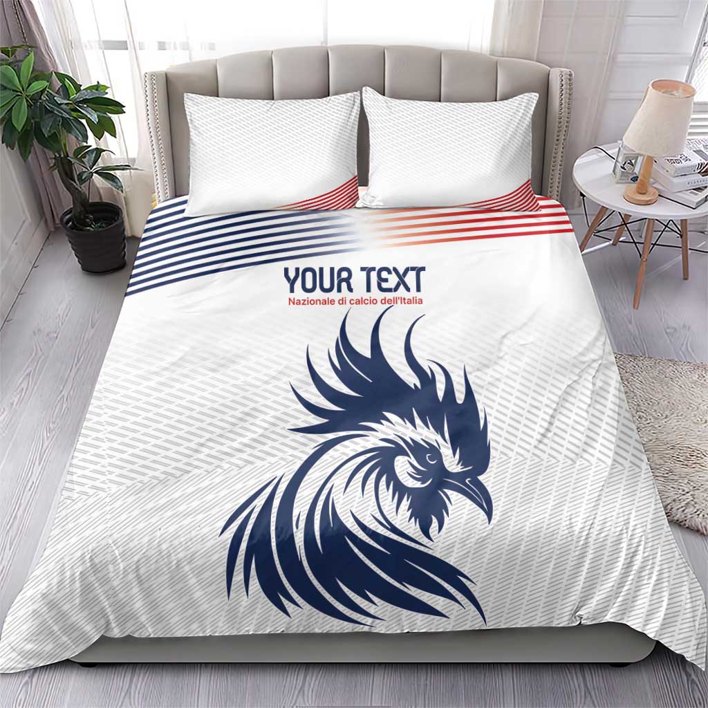 Custom France Football Bedding Set Les Bleus Rooster Sporty Style LT9 - Wonder Print Shop