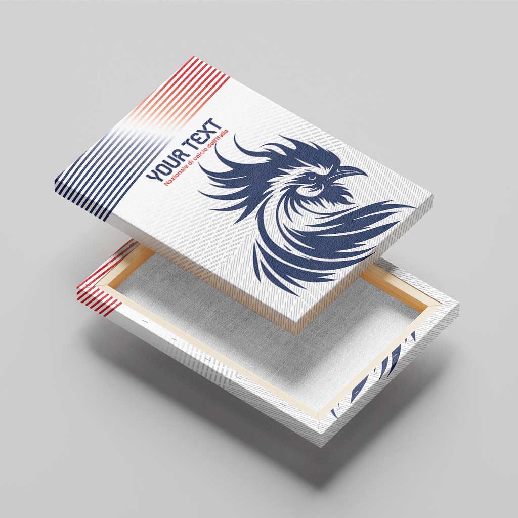 Custom France Football Canvas Wall Art Les Bleus Rooster Sporty Style LT9 - Wonder Print Shop