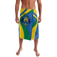 Personalized Gabon Independence Day 1960 Lavalava Gabonaise Coat of Arms - Wonder Print Shop