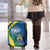 Personalized Gabon Independence Day 1960 Luggage Cover Gabonaise Coat of Arms - Wonder Print Shop