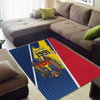 Personalized Moldova Independence Day 1991 Area Rug One People One Nation - Wonder Print Shop