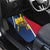 Personalized Moldova Independence Day 1991 Car Mats One People One Nation - Wonder Print Shop