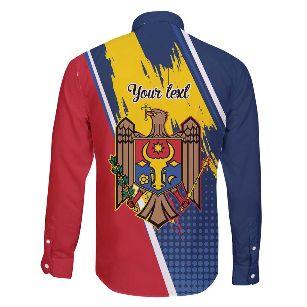 Personalized Moldova Independence Day 1991 Family Matching Long Sleeve Bodycon Dress and Hawaiian Shirt One People One Nation - Wonder Print Shop