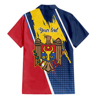 Personalized Moldova Independence Day 1991 Family Matching Mermaid Dress and Hawaiian Shirt One People One Nation - Wonder Print Shop