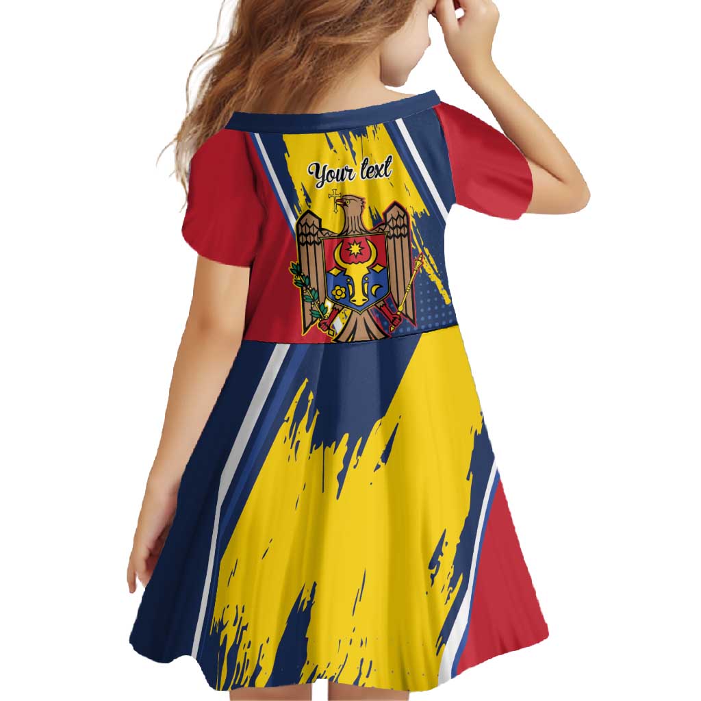 Personalized Moldova Independence Day 1991 Family Matching Off Shoulder Maxi Dress and Hawaiian Shirt One People One Nation - Wonder Print Shop