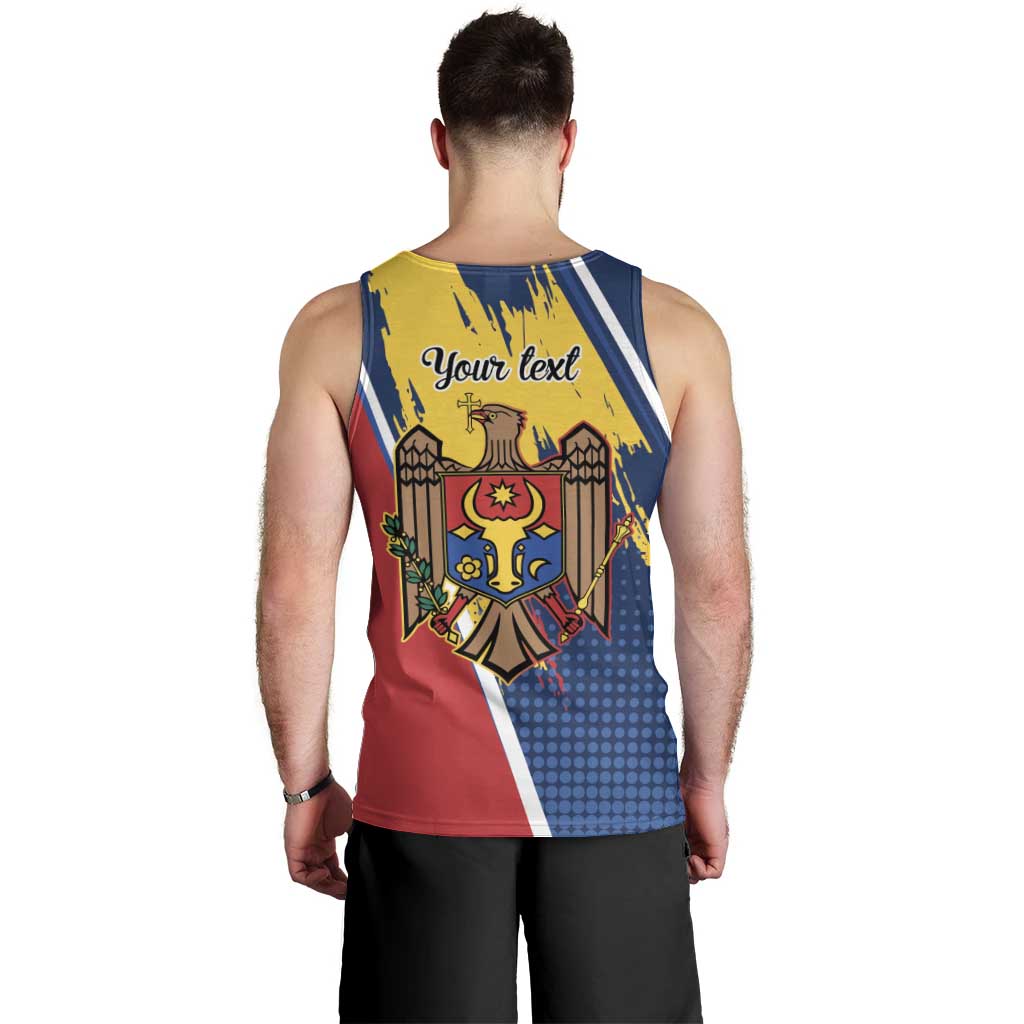 Personalized Moldova Independence Day 1991 Men Tank Top One People One Nation - Wonder Print Shop