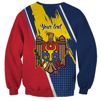 Personalized Moldova Independence Day 1991 Sweatshirt One People One Nation - Wonder Print Shop