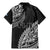 Fiji Rugby Family Matching Mermaid Dress and Hawaiian Shirt Kaiviti Fijian Tribal World Cup Black LT9 - Wonder Print Shop