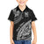 Fiji Rugby Family Matching Tank Maxi Dress and Hawaiian Shirt Kaiviti Fijian Tribal World Cup Black - Wonder Print Shop