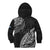 Fiji Rugby Kid Hoodie Kaiviti Fijian Tribal World Cup Black - Wonder Print Shop