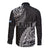 Fiji Rugby Long Sleeve Button Shirt Kaiviti Fijian Tribal World Cup Black - Wonder Print Shop