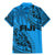 Fiji Rugby Family Matching Mermaid Dress and Hawaiian Shirt Kaiviti Fijian Tribal World Cup Blue No1 LT9 - Wonder Print Shop