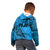 Fiji Rugby Kid Hoodie Kaiviti Fijian Tribal World Cup Blue No1 - Wonder Print Shop