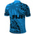 Fiji Rugby Polo Shirt Kaiviti Fijian Tribal World Cup Blue No1 - Wonder Print Shop