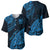 Fiji Rugby Baseball Jersey Kaiviti Fijian Tribal World Cup Blue No2 LT9 - Wonder Print Shop