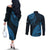 fiji-rugby-couples-matching-off-the-shoulder-long-sleeve-dress-and-long-sleeve-button-shirt-kaiviti-fijian-tribal-world-cup-blue-no2