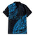 Fiji Rugby Family Matching Mermaid Dress and Hawaiian Shirt Kaiviti Fijian Tribal World Cup Blue No2 LT9 - Wonder Print Shop