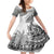 Fiji Rugby Family Matching Mermaid Dress and Hawaiian Shirt Kaiviti Fijian Tribal World Cup White LT9 - Wonder Print Shop