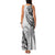 Fiji Rugby Family Matching Tank Maxi Dress and Hawaiian Shirt Kaiviti Fijian Tribal World Cup White - Wonder Print Shop