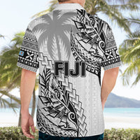 Fiji Rugby Hawaiian Shirt Kaiviti Fijian Tribal World Cup White - Wonder Print Shop